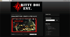 Desktop Screenshot of grittyboi.blogspot.com
