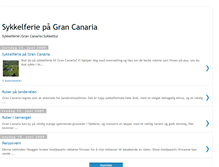 Tablet Screenshot of gran-canaria-sykkelferie.blogspot.com