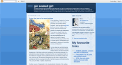 Desktop Screenshot of ginsoakedgirl.blogspot.com