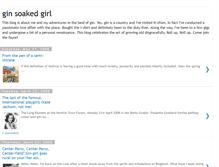 Tablet Screenshot of ginsoakedgirl.blogspot.com