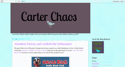 Desktop Screenshot of carterchaos-ecarter.blogspot.com