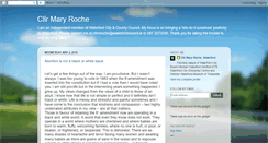 Desktop Screenshot of cllrmaryroche.blogspot.com