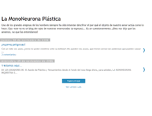 Tablet Screenshot of lamononeurona.blogspot.com