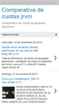 Mobile Screenshot of comparadorapuestas.blogspot.com
