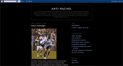 Desktop Screenshot of antiracing.blogspot.com