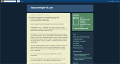 Desktop Screenshot of keystonehybrid.blogspot.com