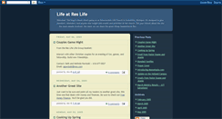 Desktop Screenshot of lifeatreslife.blogspot.com