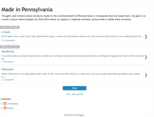 Tablet Screenshot of madeinpennsylvania.blogspot.com