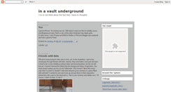 Desktop Screenshot of inavaultunderground.blogspot.com
