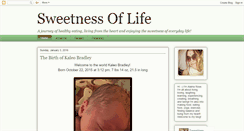Desktop Screenshot of everydaysweetness.blogspot.com