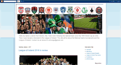 Desktop Screenshot of leagueireland.blogspot.com