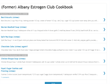 Tablet Screenshot of albanyeclubcookbook.blogspot.com