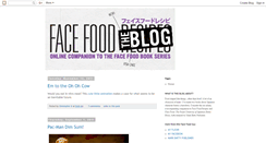 Desktop Screenshot of facefoodbento.blogspot.com