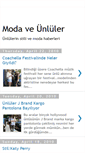 Mobile Screenshot of modaveunluler.blogspot.com