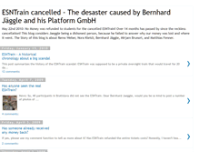Tablet Screenshot of esn-train-cancelled.blogspot.com