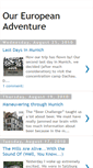 Mobile Screenshot of chrisandmonikagotoeurope.blogspot.com