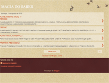 Tablet Screenshot of magia-dosaber.blogspot.com