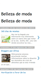 Mobile Screenshot of bellezademoda.blogspot.com