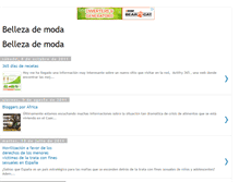 Tablet Screenshot of bellezademoda.blogspot.com