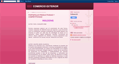 Desktop Screenshot of comercioexterior-damaris.blogspot.com