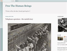 Tablet Screenshot of freethehumanbeings.blogspot.com