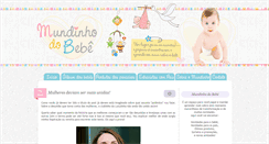 Desktop Screenshot of mundinhodobebe.blogspot.com