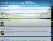 Tablet Screenshot of centrosocioculturalbohemios.blogspot.com