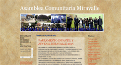 Desktop Screenshot of comunidadmiravalle.blogspot.com