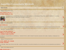 Tablet Screenshot of comunidadmiravalle.blogspot.com