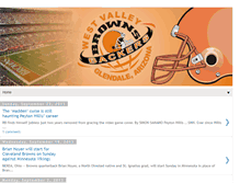 Tablet Screenshot of brownsfanclub.blogspot.com