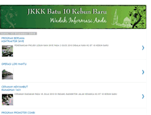 Tablet Screenshot of jkkkbatu10kebunbaru.blogspot.com