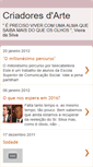 Mobile Screenshot of criadoresdarte.blogspot.com