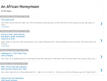 Tablet Screenshot of anafricanhoneymoon.blogspot.com