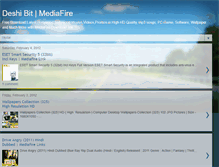 Tablet Screenshot of deshibit.blogspot.com