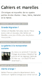 Mobile Screenshot of cahiers-marelles.blogspot.com