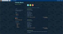 Desktop Screenshot of charitybearbear.blogspot.com