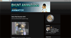 Desktop Screenshot of bhuntanimation.blogspot.com