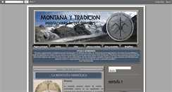 Desktop Screenshot of meditacionesdelascumbres.blogspot.com