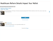 Tablet Screenshot of healthcarereform2010.blogspot.com