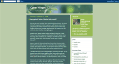 Desktop Screenshot of cybervillages.blogspot.com