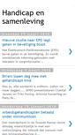 Mobile Screenshot of handicap-en-samenleving.blogspot.com