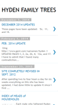 Mobile Screenshot of hydenfamilies.blogspot.com