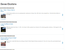 Tablet Screenshot of davaoetcetera.blogspot.com