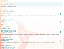 Tablet Screenshot of houseofposh.blogspot.com