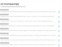 Tablet Screenshot of all-encompassingly.blogspot.com