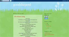 Desktop Screenshot of goodsheperdcursillo.blogspot.com