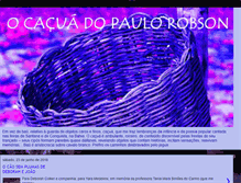 Tablet Screenshot of paulorobsondesouza.blogspot.com