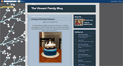 Desktop Screenshot of ksvincentfamily.blogspot.com