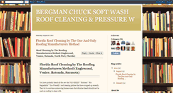 Desktop Screenshot of bergman-chuck-roof-cleaning-soft-wash.blogspot.com