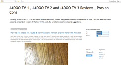 Desktop Screenshot of jadootv.blogspot.com